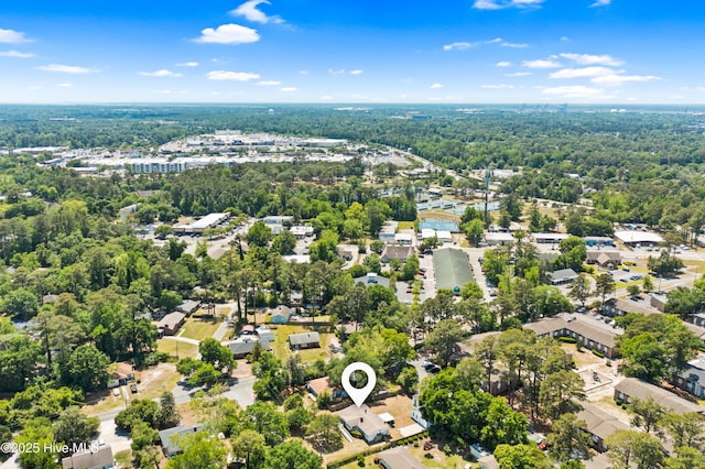 814 Latimer Dr, Wilmington, NC 28403 - drone / aerial view of a forest