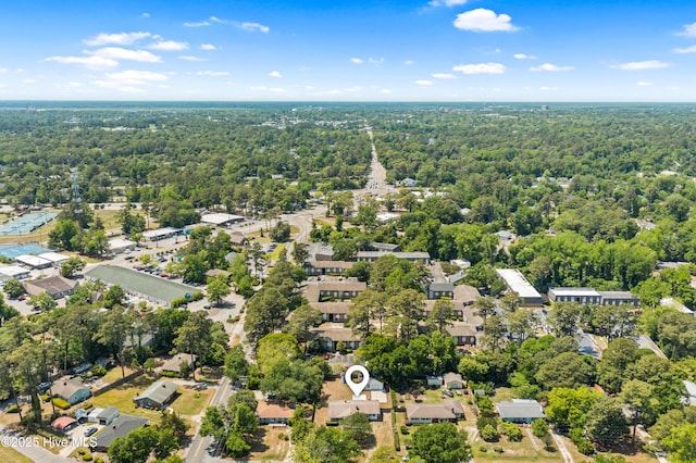 814 Latimer Dr, Wilmington, NC 28403 - drone / aerial view of a forest