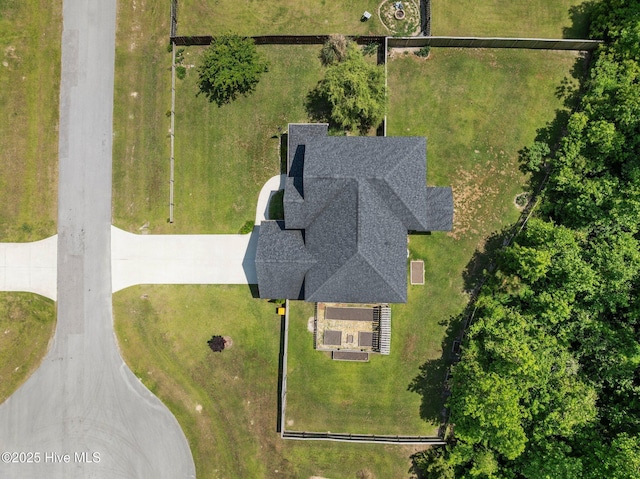 drone / aerial view