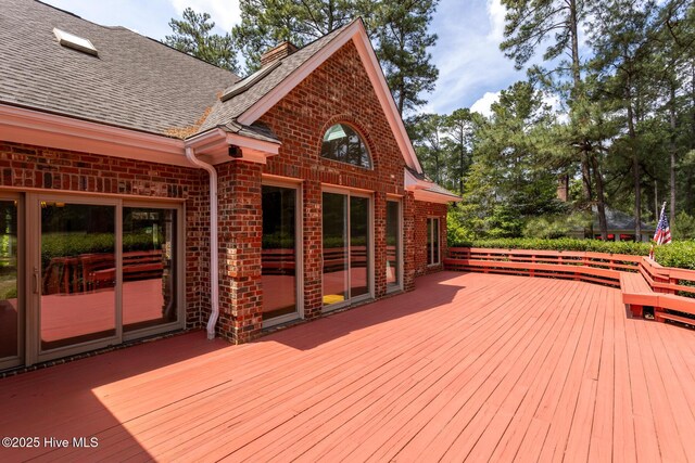 27 Mcmichael Dr, Pinehurst, NC 28374 - view of wooden terrace