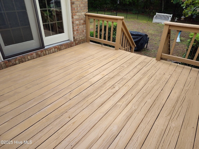 6312 Albatross Dr, New Bern, NC 28560 - view of deck