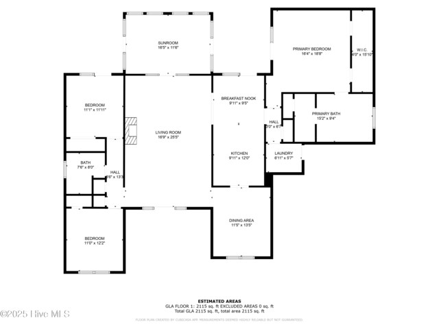 6312 Albatross Dr, New Bern, NC 28560 - room layout