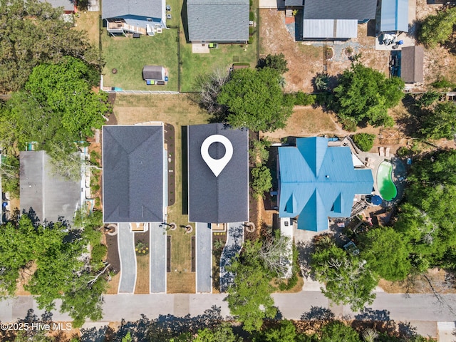 drone / aerial view