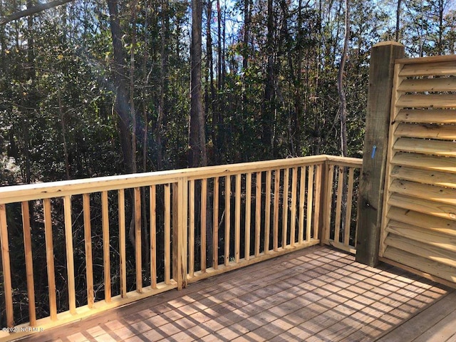 4006 Tamarisk Ln, Wilmington, NC 28409 - view of wooden deck