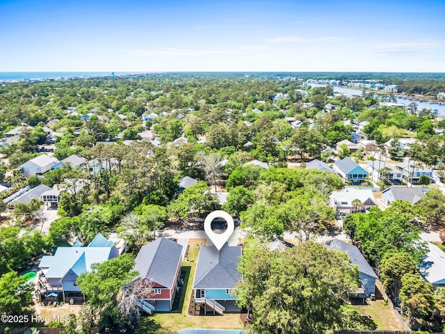 322 NE 50th St, Oak Island, NC 28465 - drone / aerial view featuring a residential view