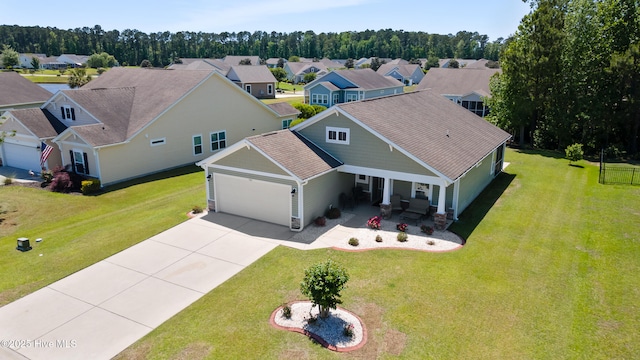 743 Heather Glen Ln, Calabash, NC 28467 - drone / aerial view featuring a residential view