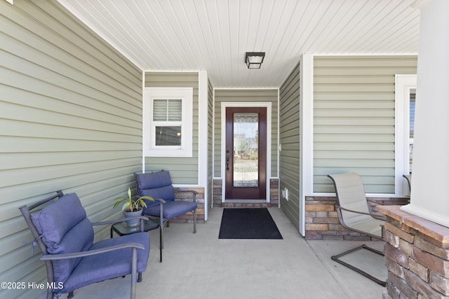 743 Heather Glen Ln, Calabash, NC 28467 - property entrance with stone siding