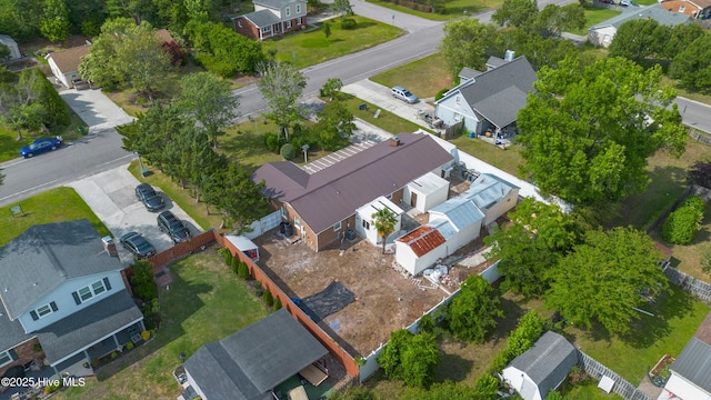 birds eye view of property featuring a residential view