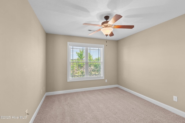 2202 Sweet Bay Dr Unit B, Greenville, NC 27834 - carpeted empty room with a ceiling fan and baseboards
