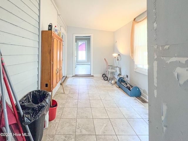 311 W Jones St, Trenton, NC 28585 - entrance foyer featuring vaulted ceiling