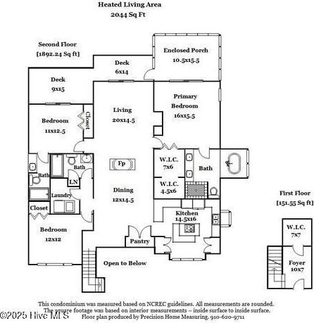 1710 Deerfield Ct SW Unit 4A, Ocean Isle Beach, NC 28469 - room layout