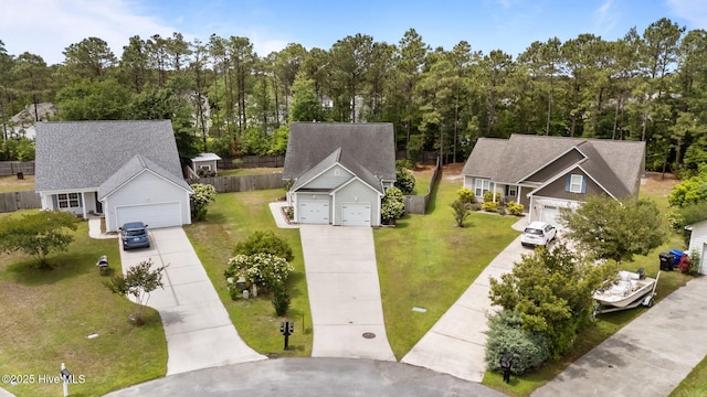 view of subject property