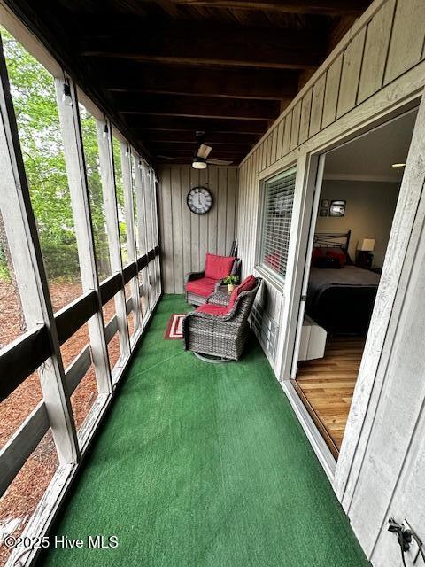 6214 Harbourside Dr, New Bern, NC 28560 - sunroom featuring plenty of natural light