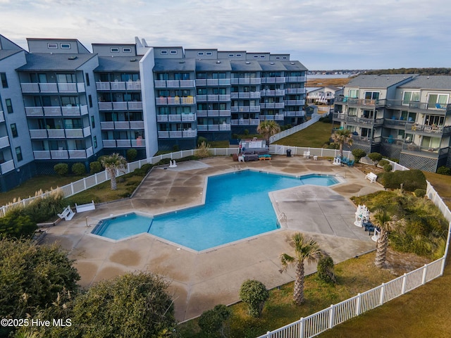 1896 New River Inlet Rd Unit 1402, North Topsail Beach, NC 28460 - community pool featuring a patio area