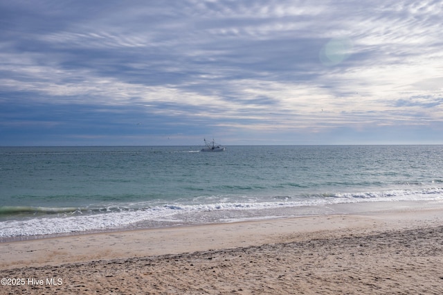 1896 New River Inlet Rd Unit 1402, North Topsail Beach, NC 28460 - water view with nearby beach