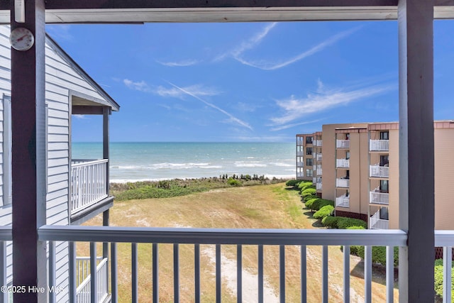 1896 New River Inlet Rd Unit 1402, North Topsail Beach, NC 28460 - water view featuring nearby beach