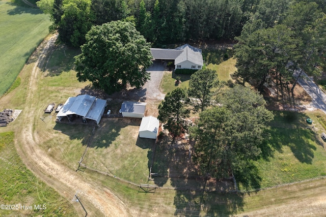 drone / aerial view