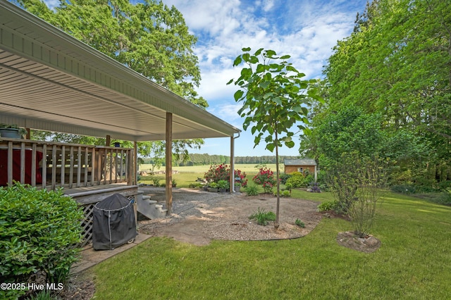 view of yard