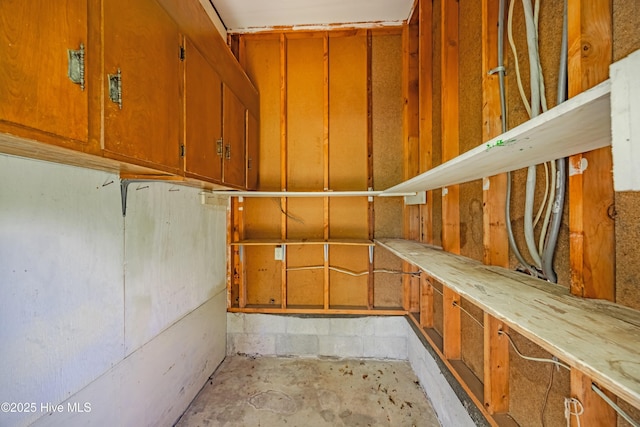 view of storage