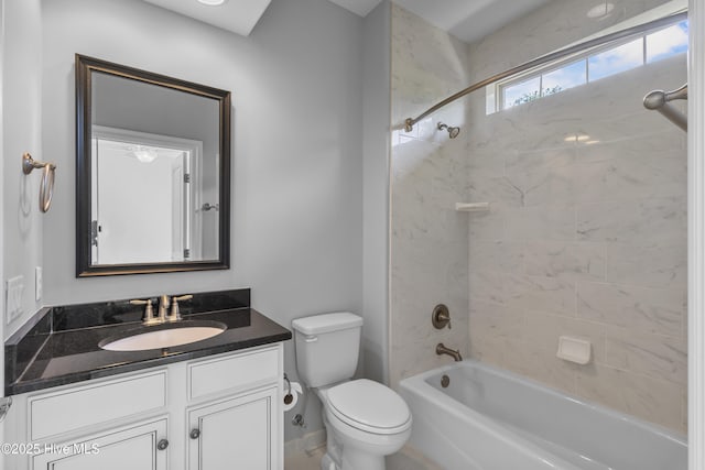 6618 Motts Village Rd, Wilmington, NC 28412 - full bath with shower / bathing tub combination, vanity, and toilet
