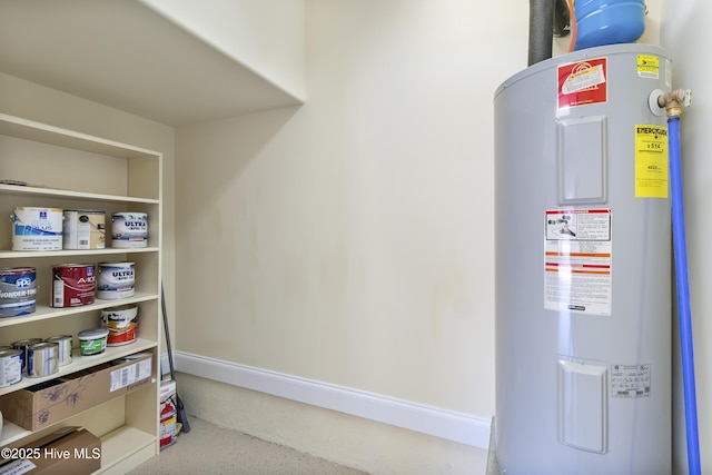 6618 Motts Village Rd, Wilmington, NC 28412 - interior space featuring water heater
