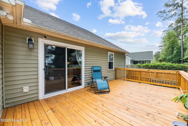 view of deck