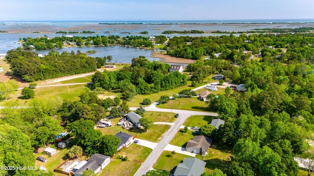 2 Cherokee Dr, Hubert, NC 28539 - birds eye view of property with a water view