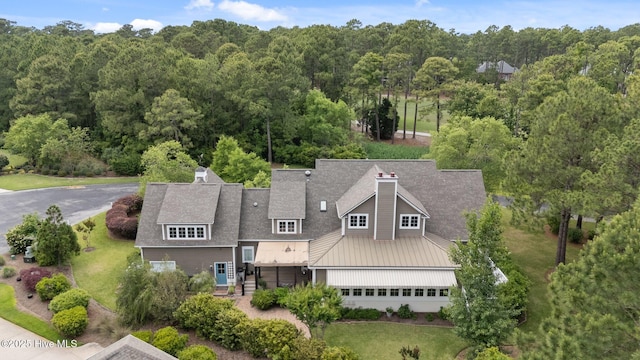 3681 Fairfield Way, Southport, NC 28461 - view of subject property featuring a forest