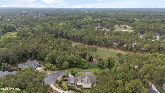 3681 Fairfield Way, Southport, NC 28461 - aerial overview of property's location featuring a heavily wooded area