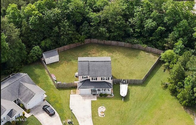bird's eye view