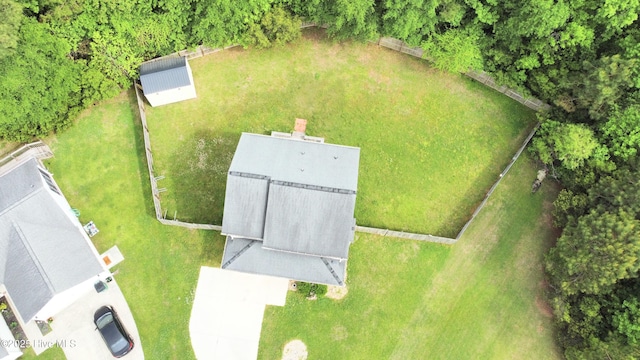 drone / aerial view