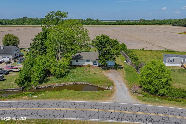 465 Meadstown Rd, Elizabeth City, NC 27909 - birds eye view of property featuring a rural view