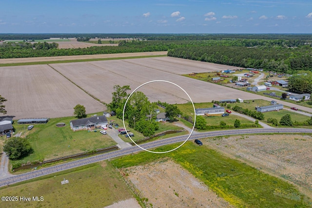 465 Meadstown Rd, Elizabeth City, NC 27909 - bird's eye view featuring a rural view