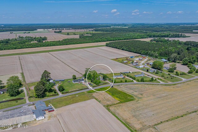 465 Meadstown Rd, Elizabeth City, NC 27909 - drone / aerial view featuring a rural view