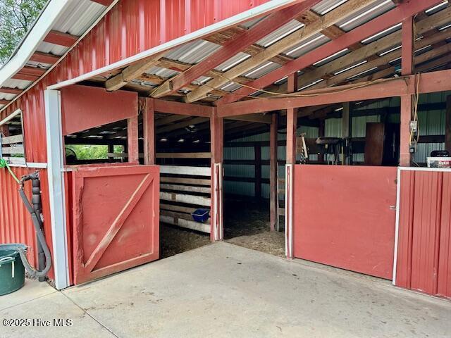 view of stable