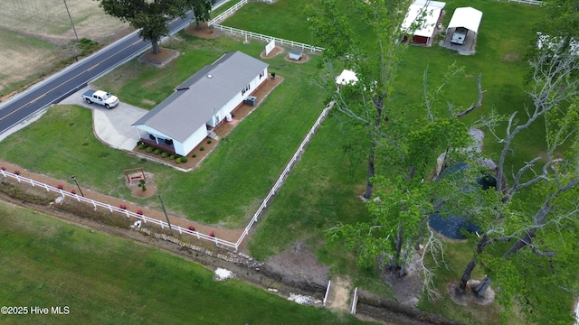 drone / aerial view