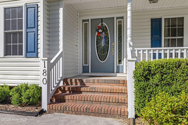 view of entrance to property