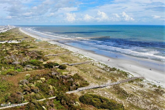 water view with nearby beach