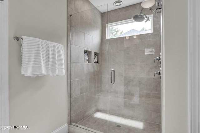 489 Broomsedge Ct SE, Bolivia, NC 28422 - bathroom with a stall shower