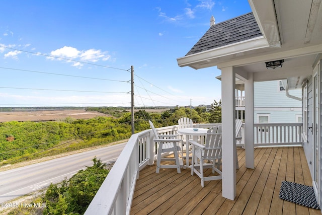 126 S Permuda Wynd Dr, North Topsail Beach, NC 28460 - view of deck