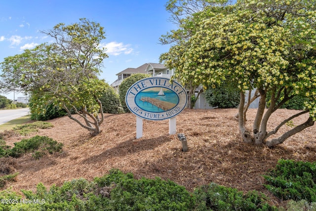 126 S Permuda Wynd Dr, North Topsail Beach, NC 28460 - view of community / neighborhood sign