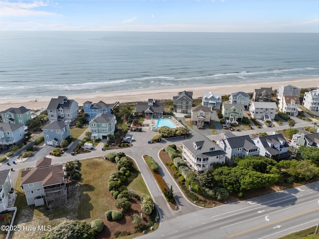 126 S Permuda Wynd Dr, North Topsail Beach, NC 28460 - aerial view of property's location featuring unending shoreline