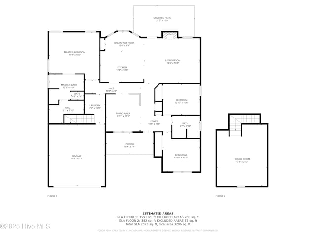 365 W Goldeneye Ln, Sneads Ferry, NC 28460 - room layout
