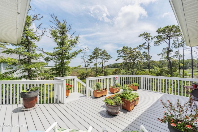 3243 Marsh View Dr SW, Supply, NC 28462 - view of deck