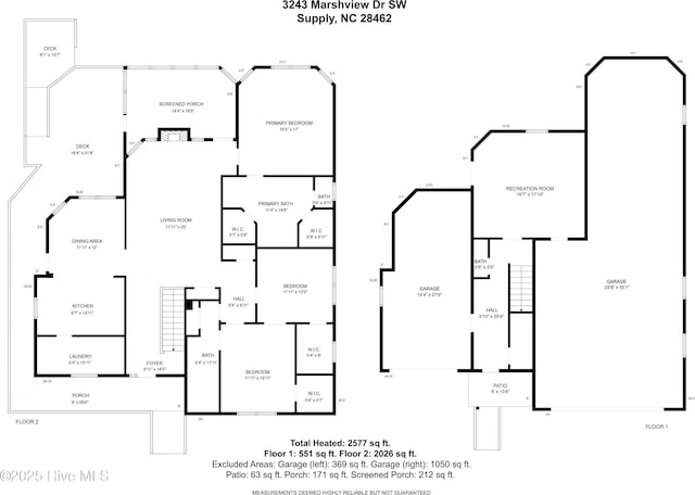 3243 Marsh View Dr SW, Supply, NC 28462 - property floor plan