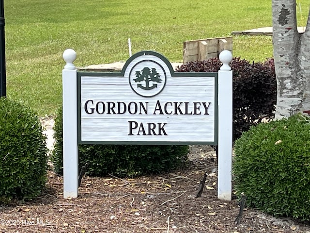 3243 Marsh View Dr SW, Supply, NC 28462 - community / neighborhood sign featuring a yard