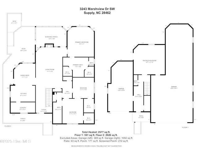 3243 Marsh View Dr SW, Supply, NC 28462 - room layout