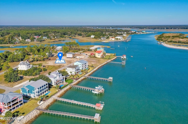4418 Brantley Cir SW, Shallotte, NC 28470 - aerial view of a large body of water