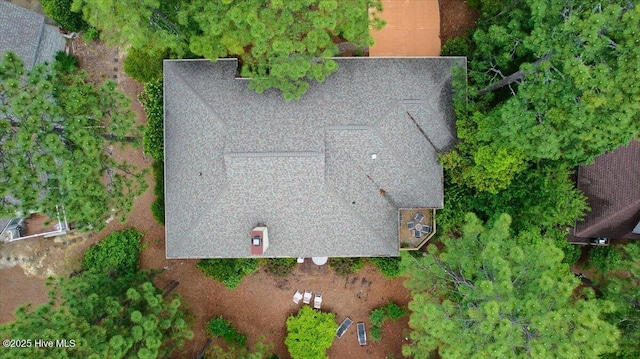 view of subject property