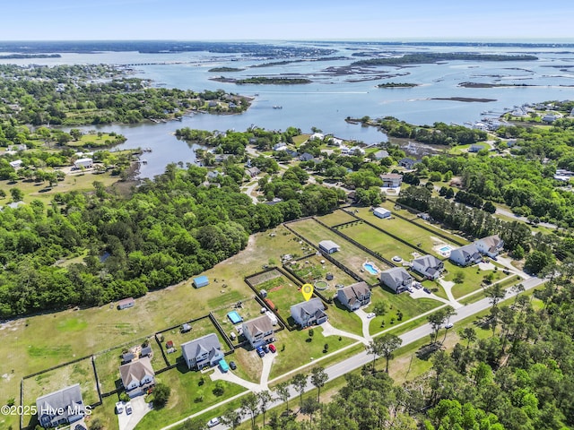 1427 Hammocks Beach Rd, Swansboro, NC 28584 - view of property location with a nearby body of water
